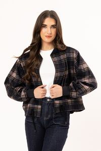 Seeking Lola Winter Check Keen Jacket
