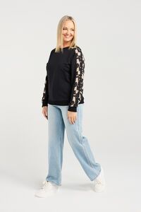 Seduce Louise Golden Grid Top