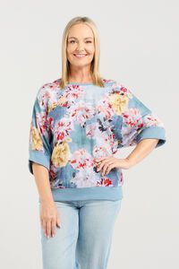 Seduce Florence Floral Haze Top