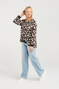 Seduce Nova Golden Grid Top