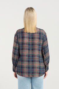 Seduce Brynn Classic Plaid Top