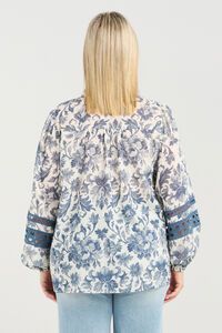 Seduce Willow Porcelaine Blouse