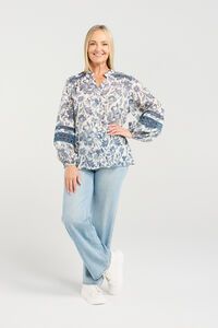 Seduce Willow Porcelaine Blouse