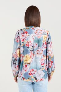 Seduce Gina Floral Hazel Blouse