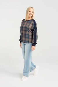 Seduce Theresa Classic Plaid Top