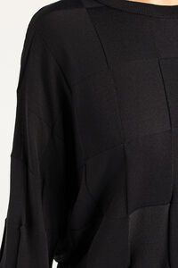 Zafina Amaris Check Knit