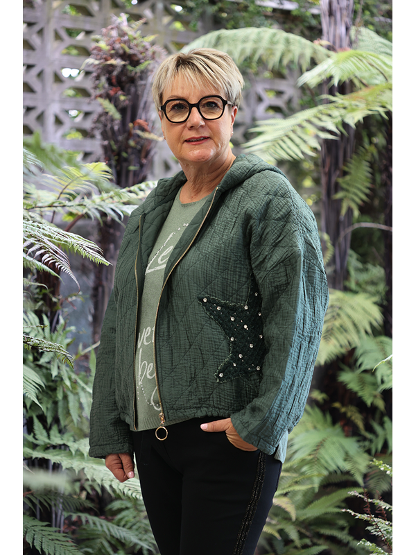 AE Luxe Star Pocket Padding Jacket