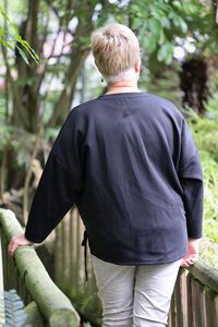 AE Luxe Side String Cotton Jumper