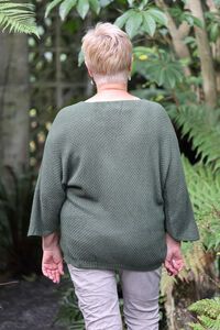 AE Luxe Animal Print Knit Top