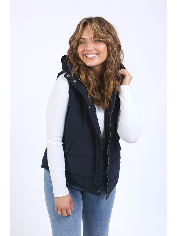 Elm Cord Puffer Vest