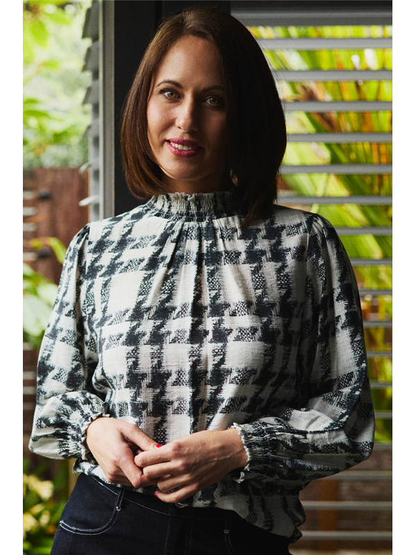 Zafina Irene Stitch Top