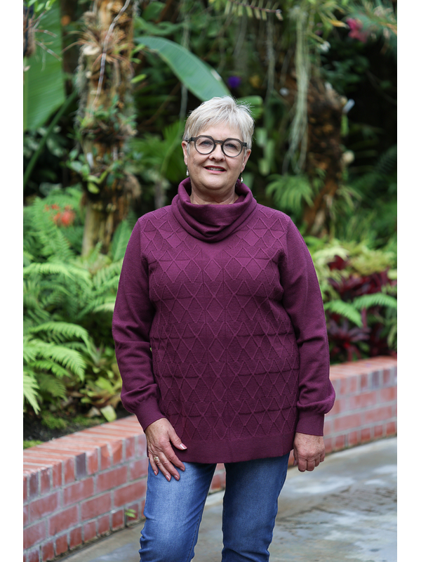 Memo Roll Neck Longline Top