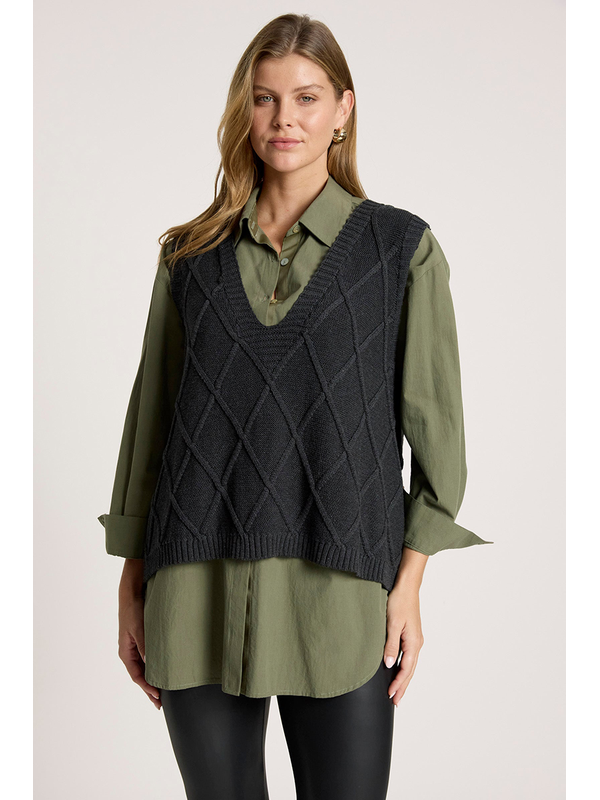 Eb & Ive Liora Knit Vest