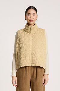 Eb & Ive Sansi Quilted Crop Vest