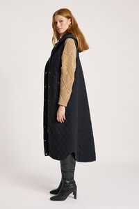 Eb & Ive Sansi Quilted Long Vest