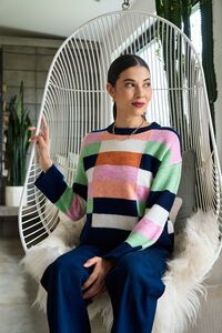 Memo Block Party Sweater