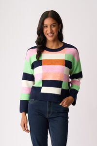 Memo Block Party Sweater