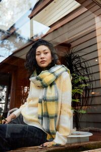 Isle Of Mine Sloane Check Scarf
