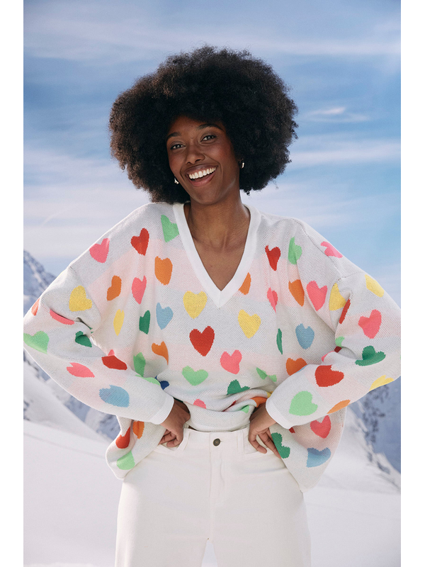 Haven Alaska Relaxed Heart Jumper
