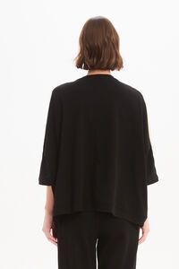 Tirelli Oversized 3/4 Stripe Sleeve Tee