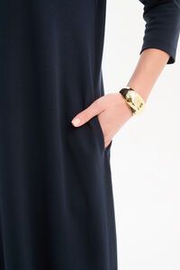 Tirelli Banded Hem Jersey Dress