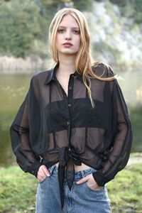 Coop Tied + Tested Blouse