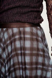 Antler Plaid Skirt Bounty 
