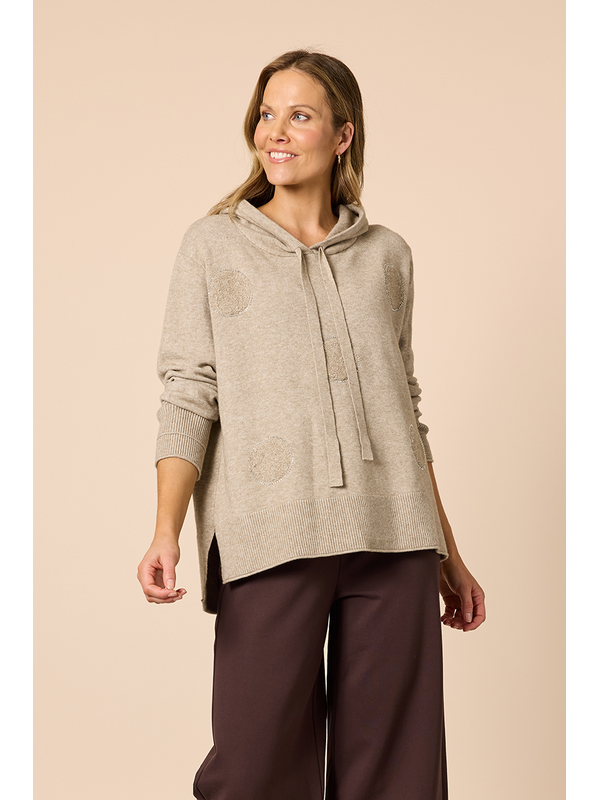 Clarity Cirque Hooded Knit