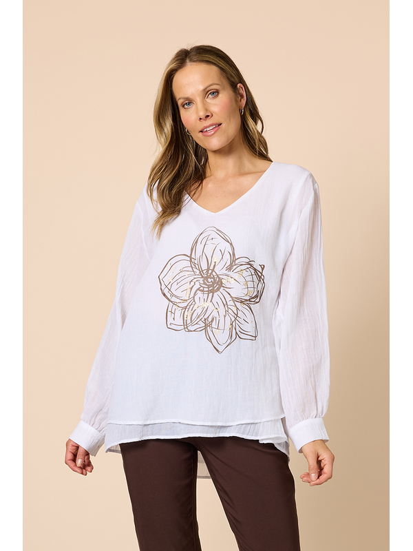 Clarity Fleur Top