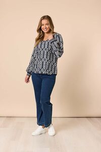 Threadz Lola Print Top