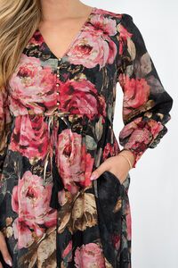 Fria The Label Rose Garden Selma Maxi Dress