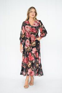 Fria The Label Rose Garden Selma Maxi Dress