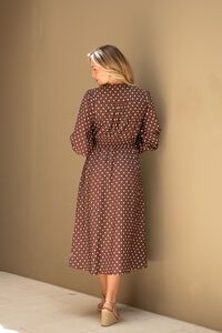 Fria The Label Polka Dot Kivari Midi Dress