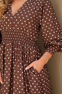 Fria The Label Polka Dot Kivari Midi Dress