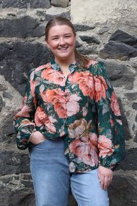 Fria The Label Rose Garden Blouse