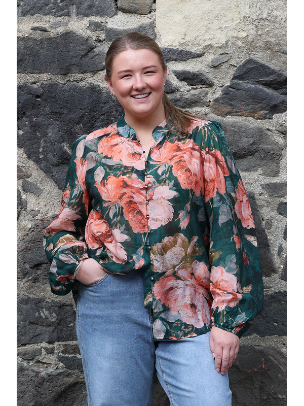 Fria The Label Rose Garden Blouse