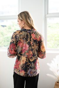 Fria The Label Baroque Rose Blouse