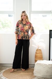 Fria The Label Baroque Rose Blouse