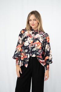Fria The Label Floral Boho Blouse