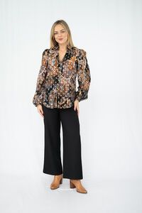 Fria The Label Batik Floral Blouse
