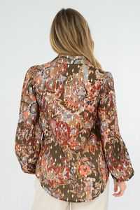 Fria The Label Batik Floral Blouse