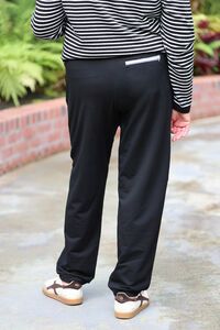 White On Black F-Terry Sweatpant