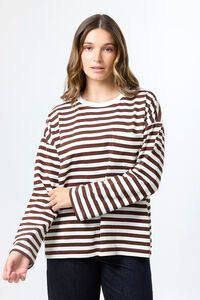 Stella + Gemma Drop Shoulder Stripe Tee