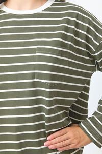 Stella + Gemma Drop Shoulder Stripe Tee