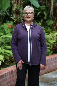 White On Black Short Zip Jacket