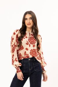 Leila + Luca Scarlett Bloom Havana Top