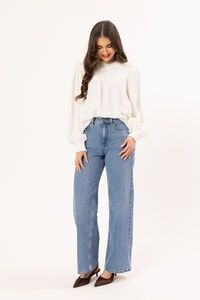 Seeking Lola Soft White Devotion Top