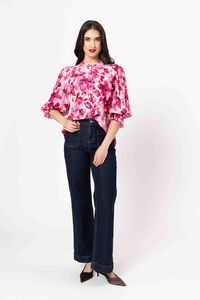 Seeking Lola Blossom Smudge Celia Blouse