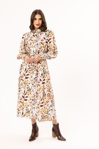 Seeking Lola Nutmeg Spring Je T'Aime Dress