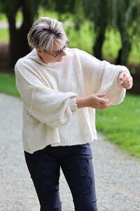 La Strada Cloud Oversized Jumper